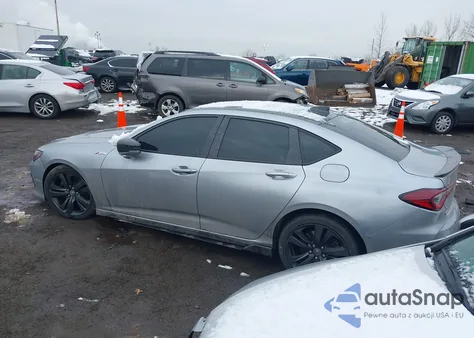 2021 Acura Tlx A-Spec Package из США, поврежденный, VIN 19UUB5F53MA007148